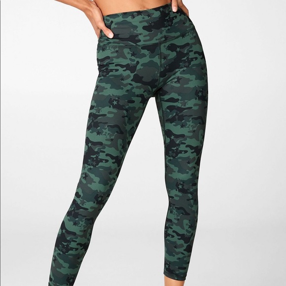 Fabletics Pants - Fabletics Powerhold Define High-Waisted 7/8 Leggings